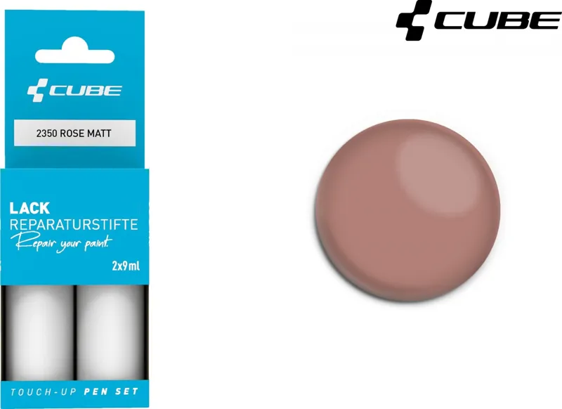 Cube Touch Up Paint Pen Set Rose Matt 2350 30ml